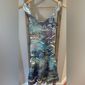 Komarov Y2K blue fairy dress